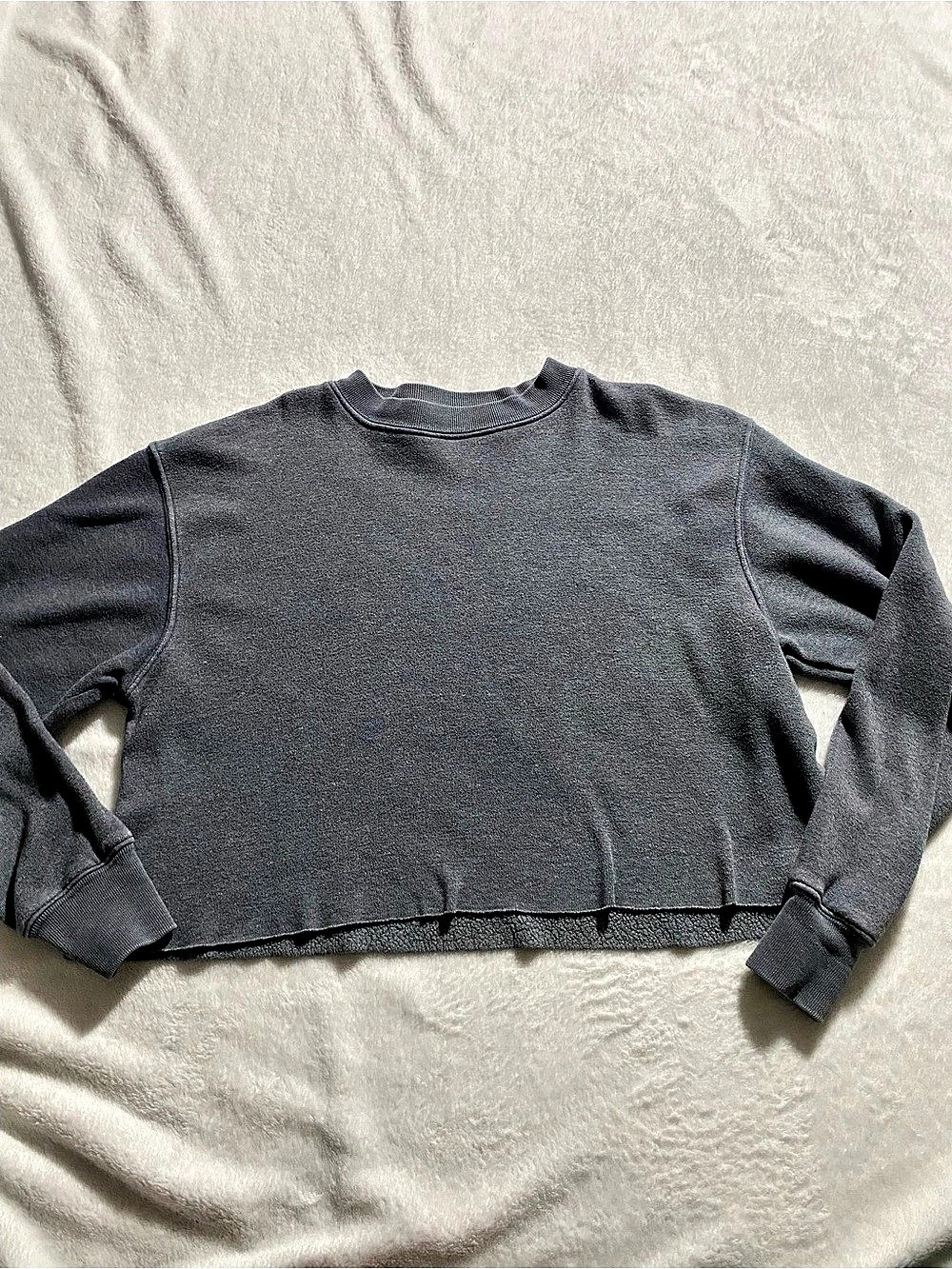 Brandy Melville Charcoal Crew Neck Sweater